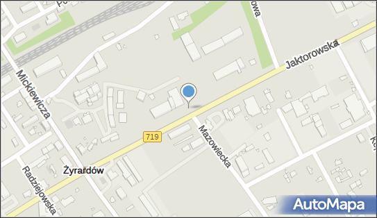 Trafostacja, Jaktorowska719 5, Żyrardów 96-300 - Trafostacja
