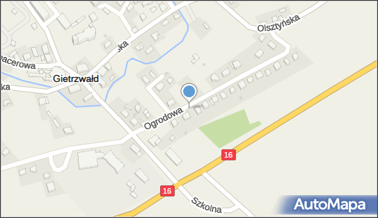 Trafostacja, Ogrodowa 6, Gietrzwałd 11-036 - Trafostacja