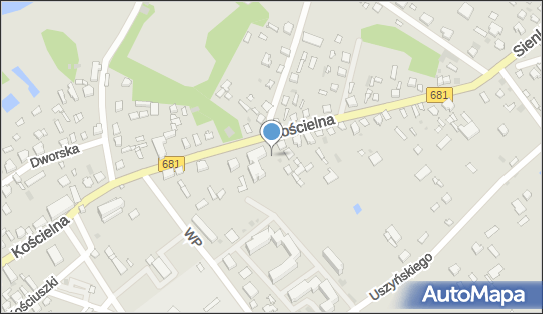 Trafostacja, Kościelna681 14, Ciechanowiec 18-230 - Trafostacja