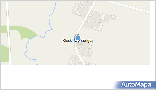 Trafostacja, Kłoski-Młynowięta 10, Kłoski-Młynowięta 18-204 - Trafostacja