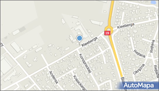 Trafostacja, Kleeberga Franciszka 13B, Bielsk Podlaski 17-100 - Trafostacja