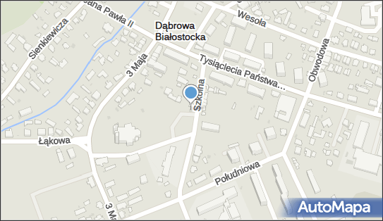 Trafostacja, Szkolna 4, Dąbrowa Białostocka 16-200 - Trafostacja