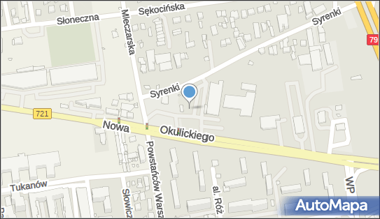Trafostacja, DW721, gen. Leopolda Okulickiego, Piaseczno 05-500 - Trafostacja