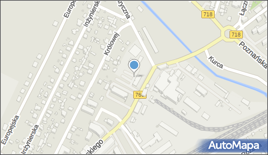 Trafostacja, DW 760, Ludwika Waryńskiego, Pruszków - Trafostacja