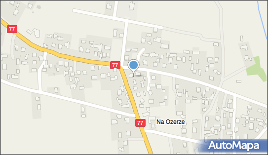 Trafostacja, DK77, Dębno - Trafostacja