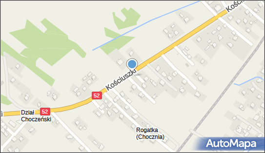 Trafostacja, Kościuszki Tadeusza, gen.52 277, Chocznia 34-123 - Trafostacja