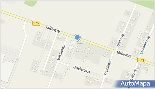 Trafostacja, DW 575, Kazuń - Trafostacja