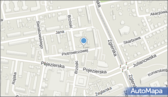 Trafostacja, Piotrowiczowej Marii 10, Łódź - Trafostacja