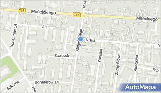 Trafostacja, Bartosza Głowackiego 9, Tomaszów Mazowiecki - Trafostacja