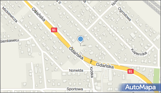 Trafostacja, DK E751, Pszczółki - Trafostacja