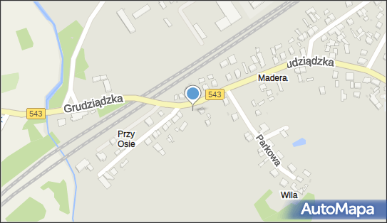 Trafostacja, DW 543, Grudziądzka, Jabłonowo Pomorskie - Trafostacja
