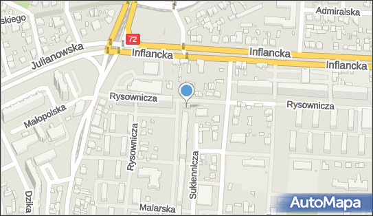 Trafostacja, Rysownicza 45b, Łódź - Trafostacja