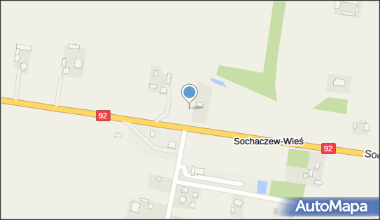 Trafostacja, DK E302, Wójtówka - Trafostacja