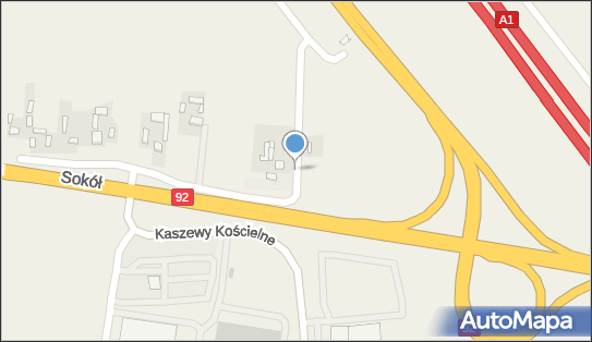 Trafostacja, DK 2, Kaszewy Kościelne - Trafostacja