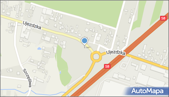 Trafostacja, DW 713, Ujezdzka, Tomaszów Mazowiecki - Trafostacja