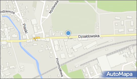 Trafostacja, DW 544, Działdowska, Lidzbark - Trafostacja