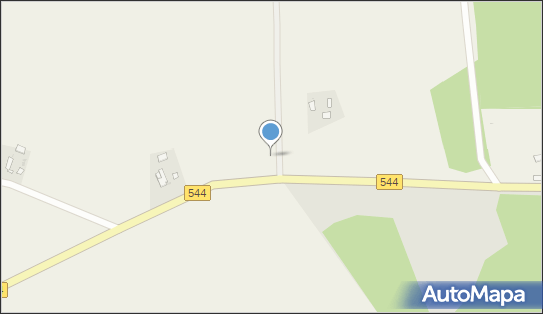 Trafostacja, DW 544, Wlewsk - Trafostacja