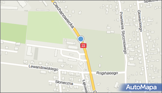 Trafostacja, DK 19 x DW 690, Ciechanowiecka, Siemiatycze - Trafostacja