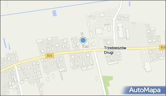 Trafostacja, DW 806, Trzebieszów II - Trafostacja