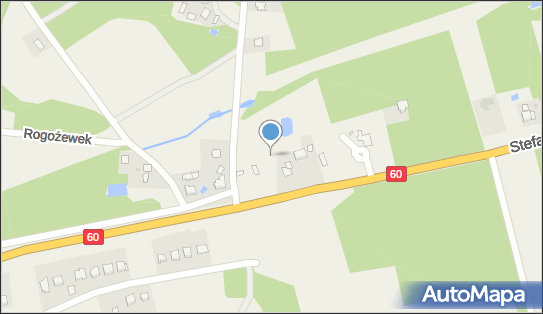 Trafostacja, DK 60, Bolesławów - Trafostacja