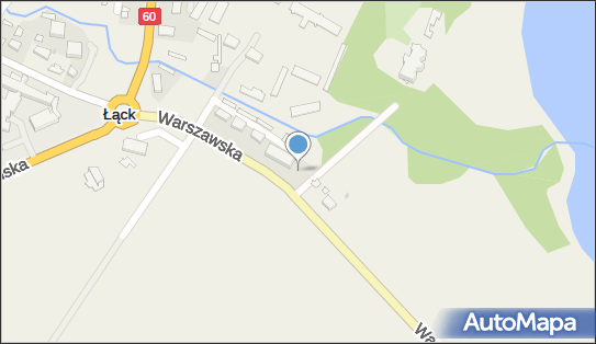 Trafostacja, DW 577, Łąck - Trafostacja