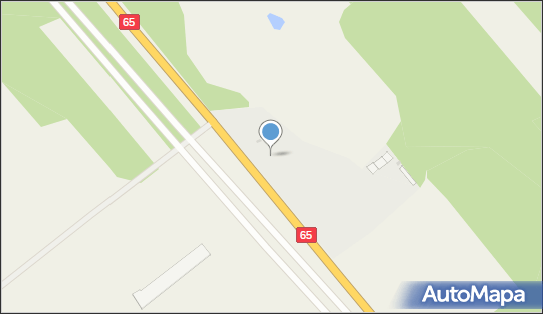 Trafostacja, DK 65, Knyszyn-Cisówka - Trafostacja