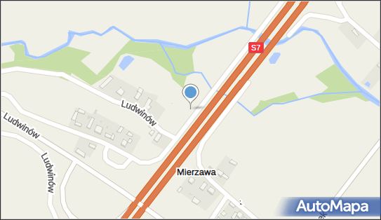 Trafostacja, DK E777, Mierzawa - Trafostacja