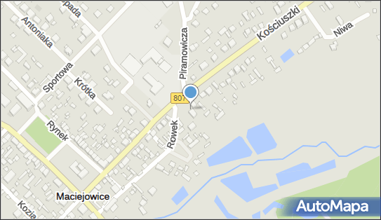 Trafostacja, Kościuszki Tadeusza, gen.807 32, Maciejowice 08-480 - Trafostacja