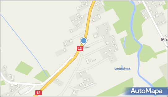 Trafostacja, DK 12, Adamów - Trafostacja