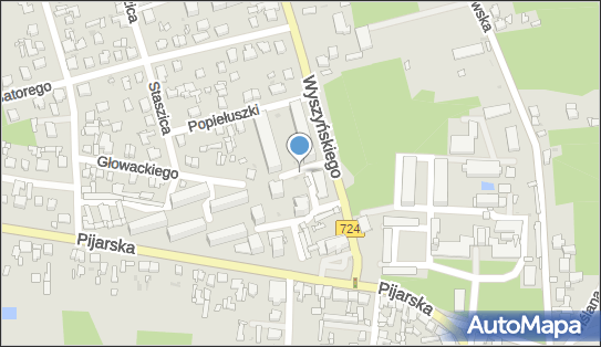 Trafostacja, Wyszyńskiego Stefana, ks. kard.724 3BL2 05-530 - Trafostacja