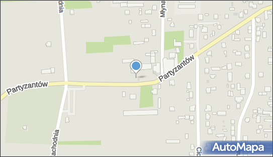 Trafostacja, DW 733, Partyzantów, Skaryszew - Trafostacja