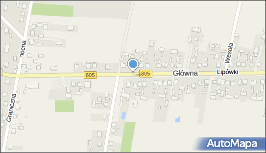 Trafostacja, Główna805, Lipówki 08-440 - Trafostacja