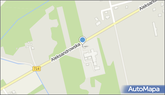 Trafostacja, DK 71, Zgierz - Trafostacja