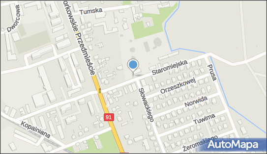 Trafostacja, Staromiejska, Łęczyca 99-100 - Trafostacja