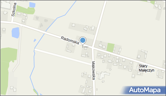 Trafostacja, Radomska 40, Małęczyn 26-634 - Trafostacja