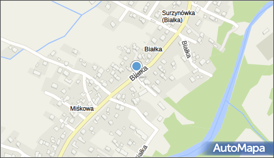 Trafostacja, DW 957, Białka 201, Białka - Trafostacja