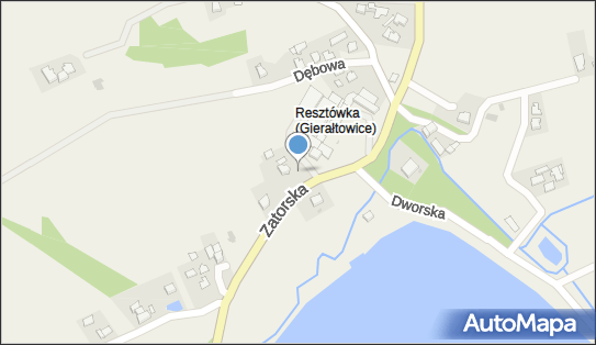 Trafostacja, DW 781, Gierałtowice - Trafostacja