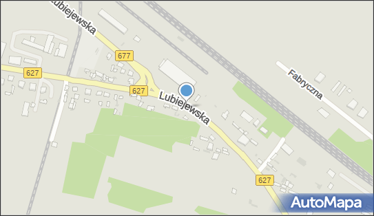 Trafostacja, DW 627, Lubiejewska, Ostrów Mazowiecka - Trafostacja