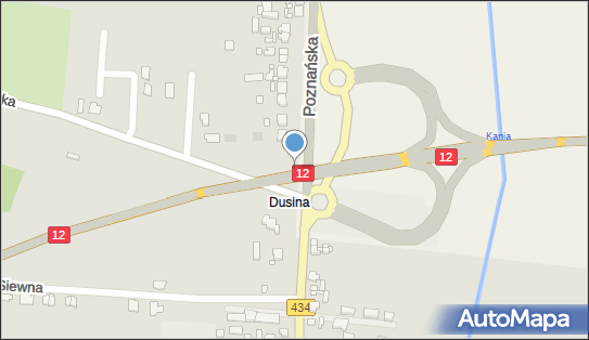Trafostacja, DW 434, Poznańska, Gostyń - Trafostacja