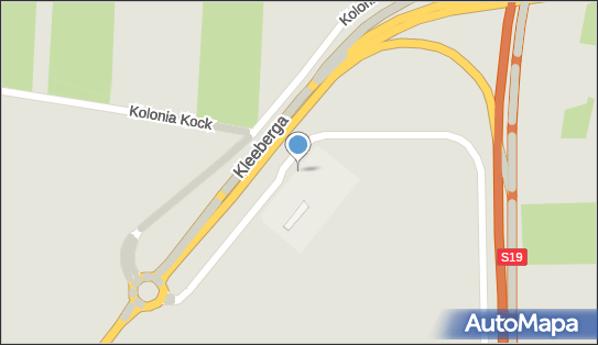 Trafostacja, Kleeberga, gen., Kock 21-150 - Trafostacja