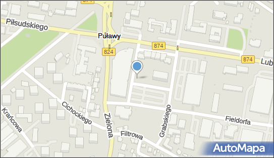 kiosk EmPiK, DW 824, Zielona, Puławy - Tytoniowy, Trafika - Sklep