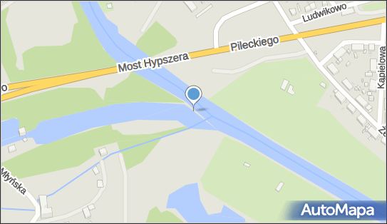 Ujście Kanału Bydgoskiego do rz. Brda, Pileckiego Witolda, rtm. 85-514 - Ujście