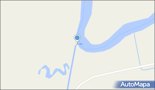 Ujście rz. Gać do rz. Narew, Krzewo - Ujście