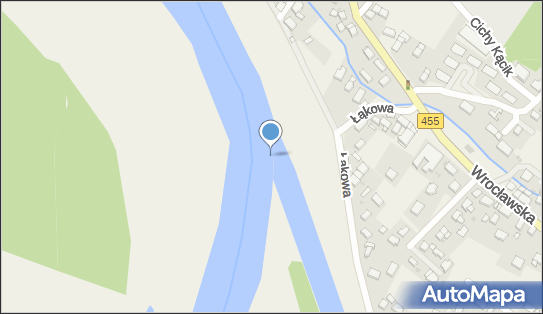 Ujście rz. Kanał Odry do rz. Odra [P240, Łąkowa 55-002 - Ujście