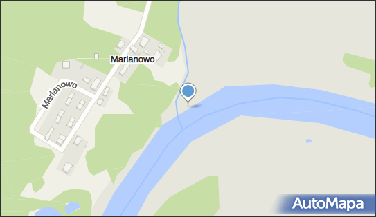Ujście rz. Lichwińska Struga do rz. Warta, Marianowo, Bucharzewo 64-410 - Ujście