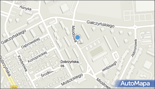 Ułatwienie dla niepełnosprawnych, Miodowa, Płock 09-400 - Ułatwienie dla niepełnosprawnych
