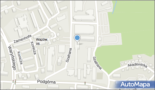 A-6 Budynek Biblioteki, Profesora Zygmunta Szafrana 50 - Uniwersytet Zielonogórski