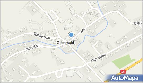 Urząd Gminy Gietrzwałd, Olsztyńska 2, Gietrzwałd 11-036 - Urząd Gminy, numer telefonu