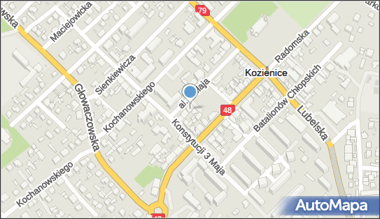 Agencja, al. 1 Maja 5, Kozienice