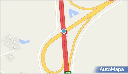 Węzeł 10 Turzno, A1, DK15, DK96, E75, Rogowo - Węzeł drogowy